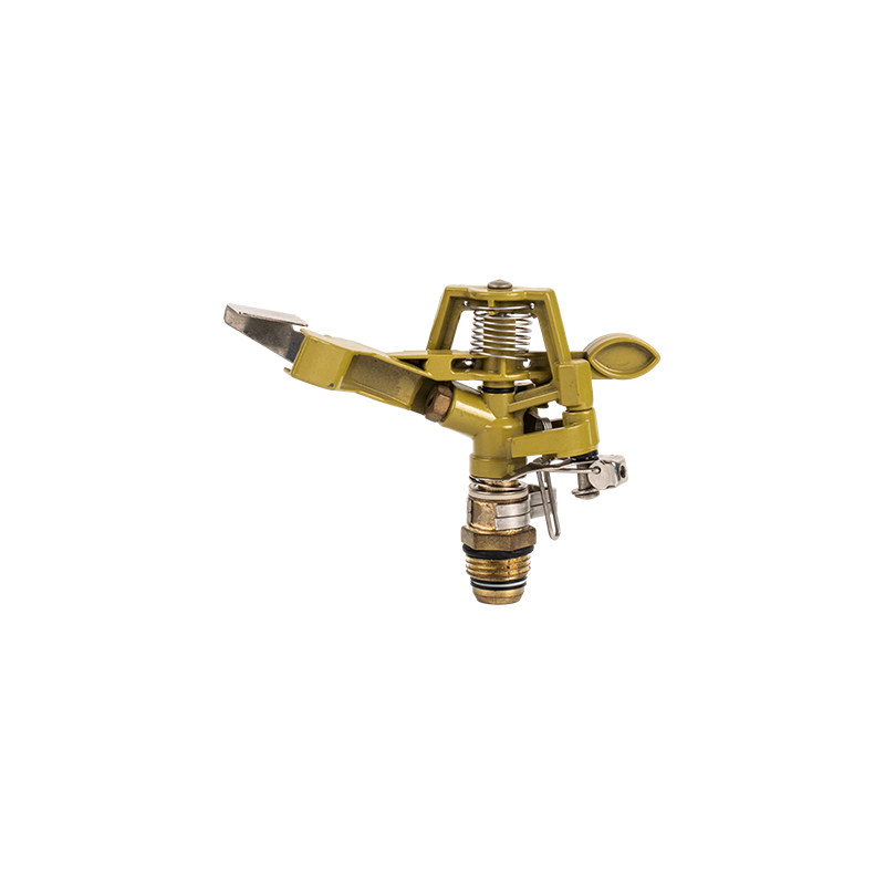 YR9604A G1/2' kepala sprinkler dampak berdenyut paduan seng yang dapat disesuaikan